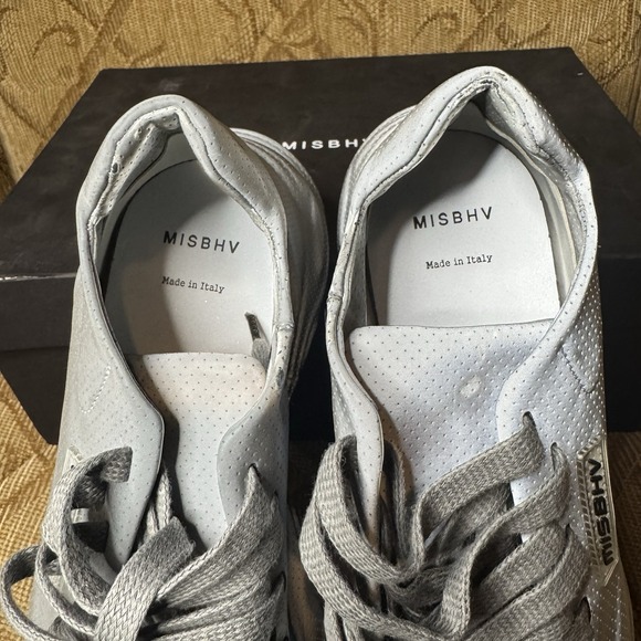 MISBHV REFLECTIVE MOON TRAINER SNEAKERS, Grey/Silver, US Men\'s‎ 41 main image 13